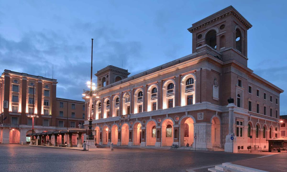 A view of Forlì's main square - Piazza Saffi